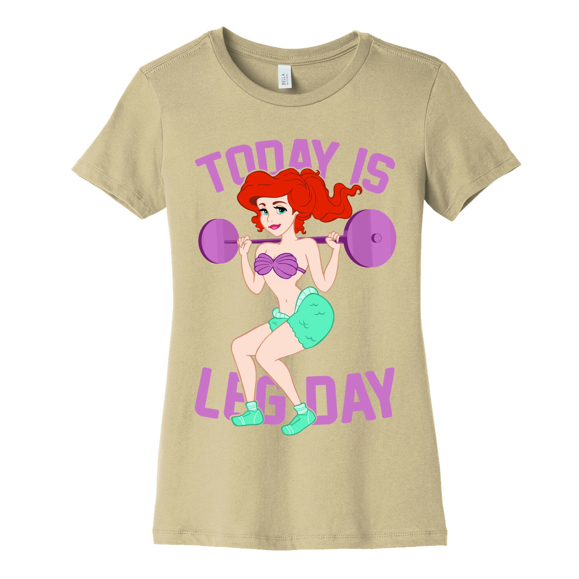 Today Is Leg Day Women's Cotton Tee
